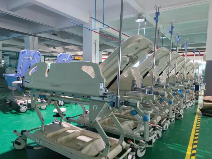 নীল ABS উপাদান অ্যান্টি-লক ইমার্জেন্সি 150 কেজি রোগী পরিবহনকারী 0