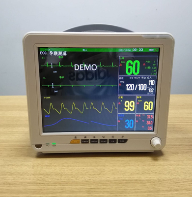 কেনা বাড়ির জন্য পোর্টেবল ECG মেডিকেল ডিভাইস অল ইন ওয়ান ডিটেক্টর অফ-হোয়াইট ABS উপাদান অনলাইনে উৎপাদন