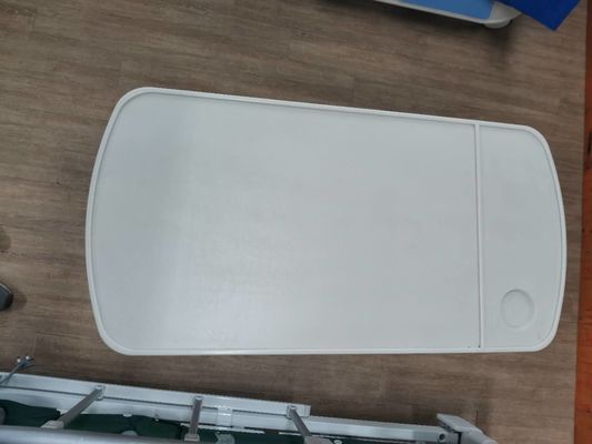 প্লাস্টিকের ডাইনিং টেবিল 90X34.5 সেন্টিমিটারের উপরে বেড টেবিলের উপরে শয্যা হাসপাতালের টেবিল